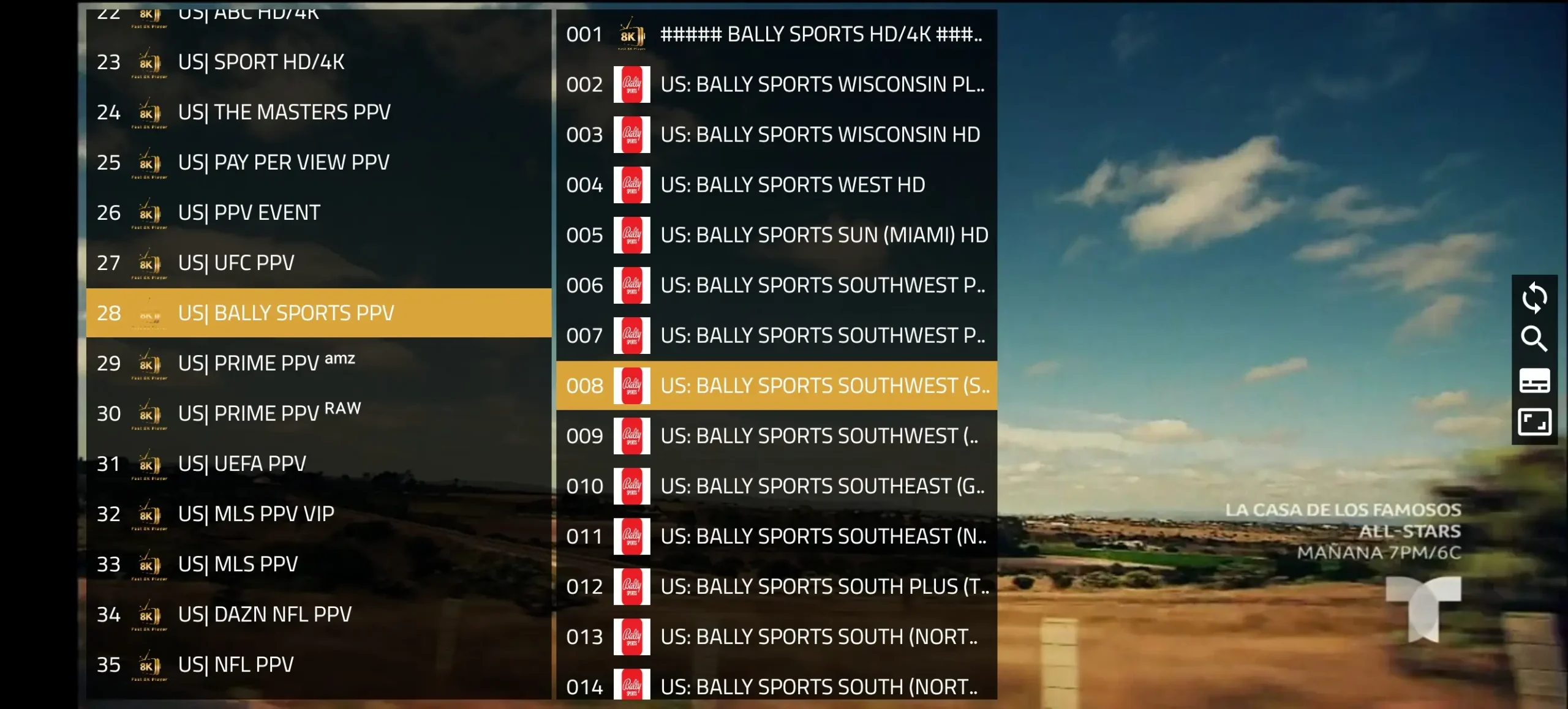 DreamTV app Screenshot 5